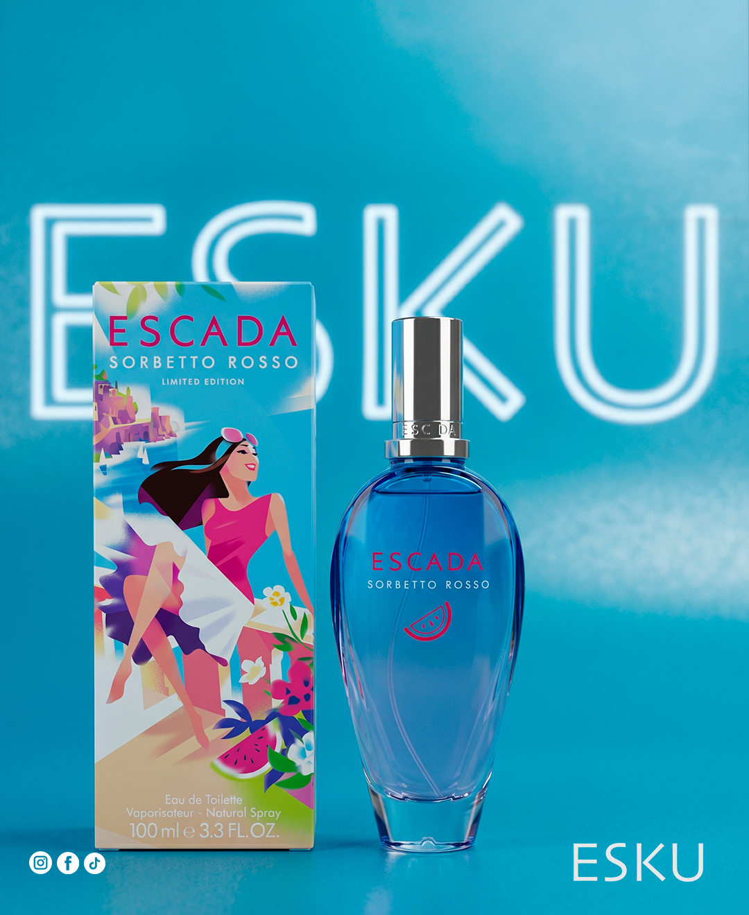 Escada Sorbetto Rosso